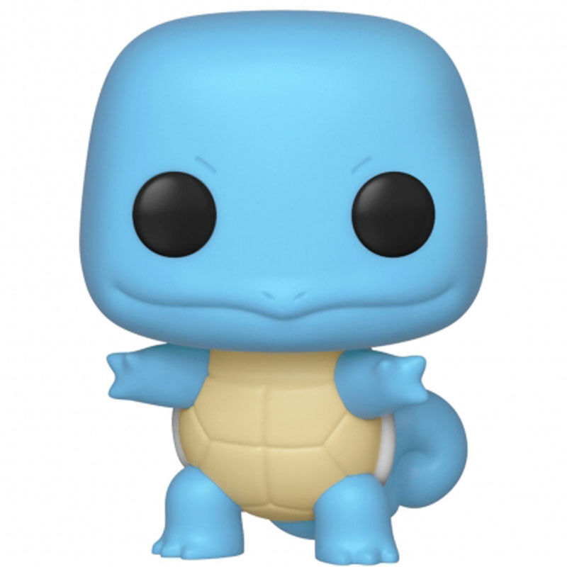 Funko Pop! Squirtle #504, γαλάζια φιγούρα με κρεμ κοιλιά και κέλυφος στην πλάτη