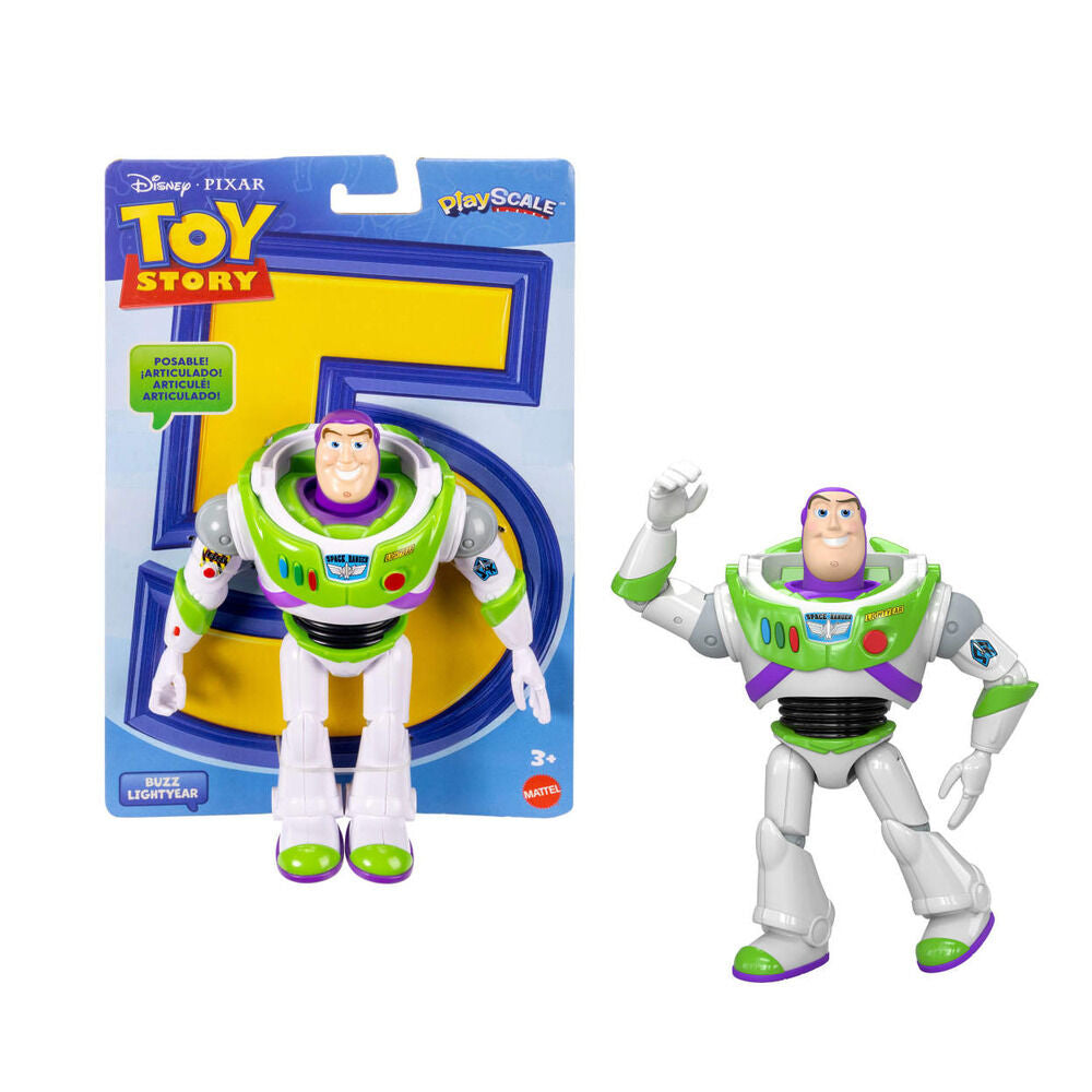 Φιγούρα δράσης Buzz Lightyear 17cm, αρθρωτή, με συσκευασία Toy Story 5