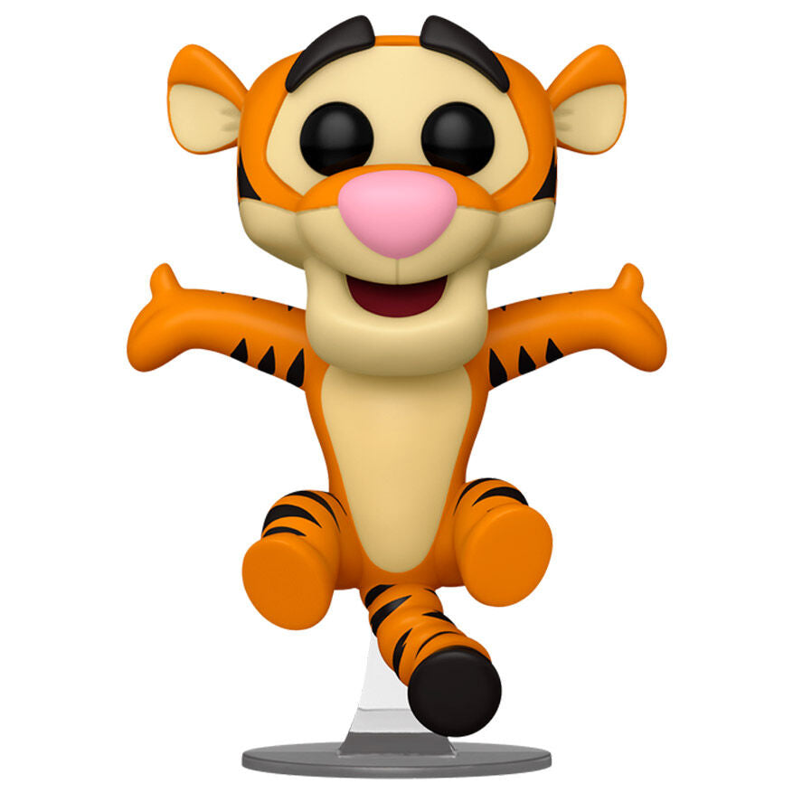 Funko POP Tigger 1517, φιγούρα βινυλίου πορτοκαλί με μαύρες ρίγες σε στάση άλματος